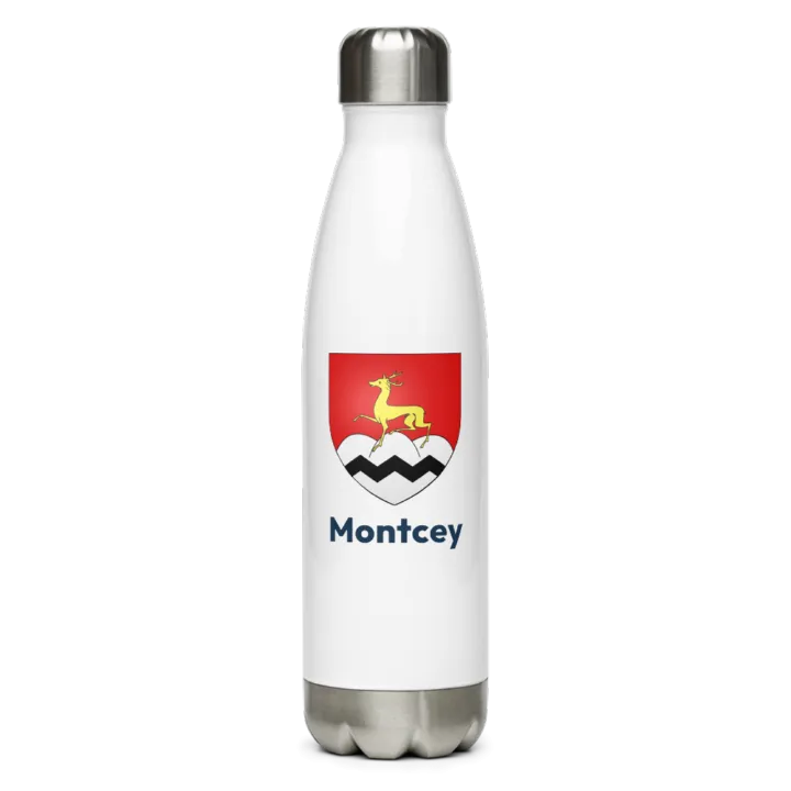 Gourde inox blason de Montcey