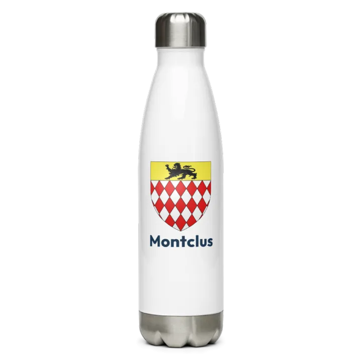 Gourde inox blason de Montclus