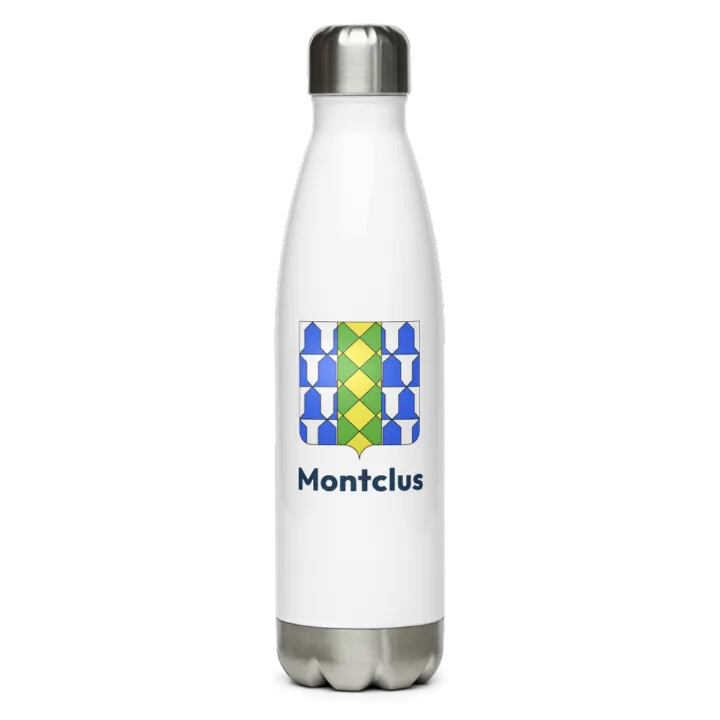 Gourde inox blason de Montclus