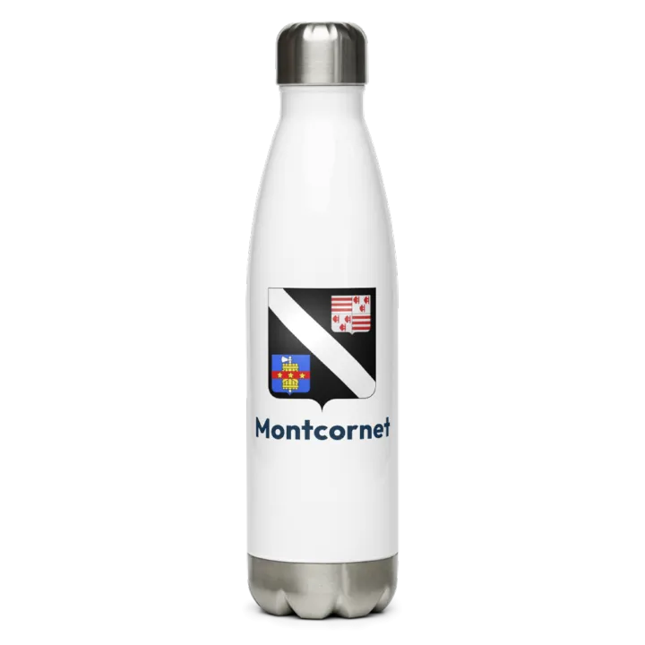 Gourde inox blason de Montcornet