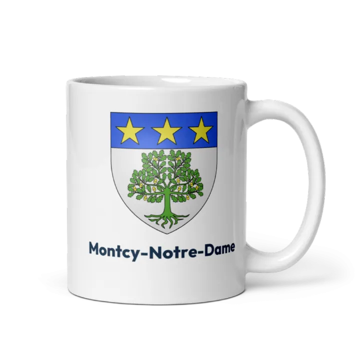 Mug blason de Montcy-Notre-Dame