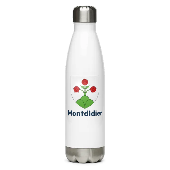 Gourde inox blason de Montdidier