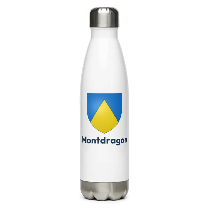 Gourde inox blason de Montdragon
