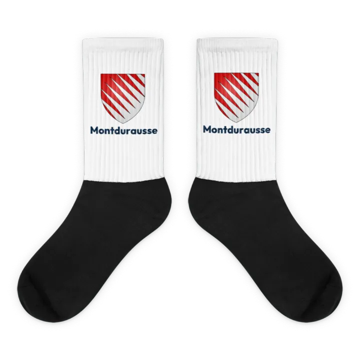 Chaussettes — blason de Montdurausse