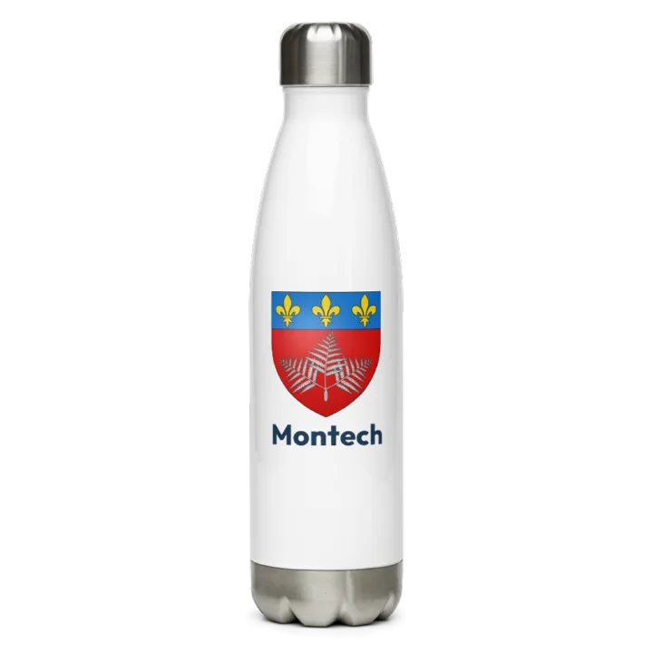 Gourde inox blason de Montech