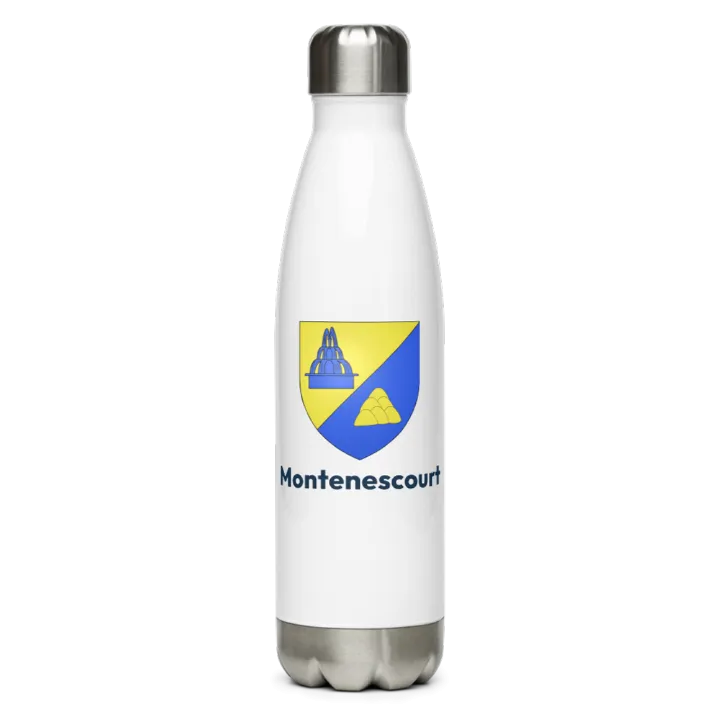 Gourde inox blason de Montenescourt