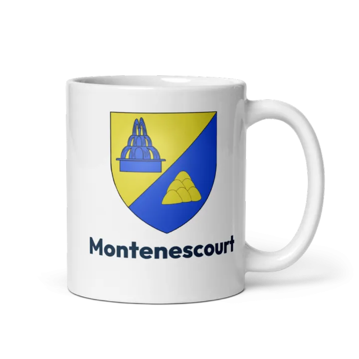 Mug blason de Montenescourt