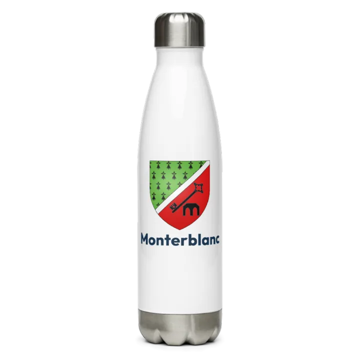 Gourde inox blason de Monterblanc