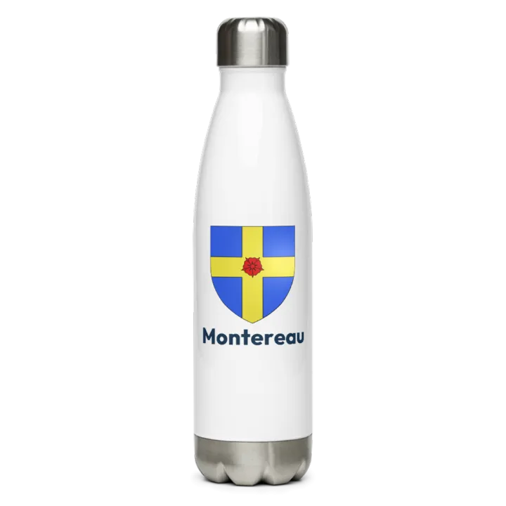 Gourde inox blason de Montereau