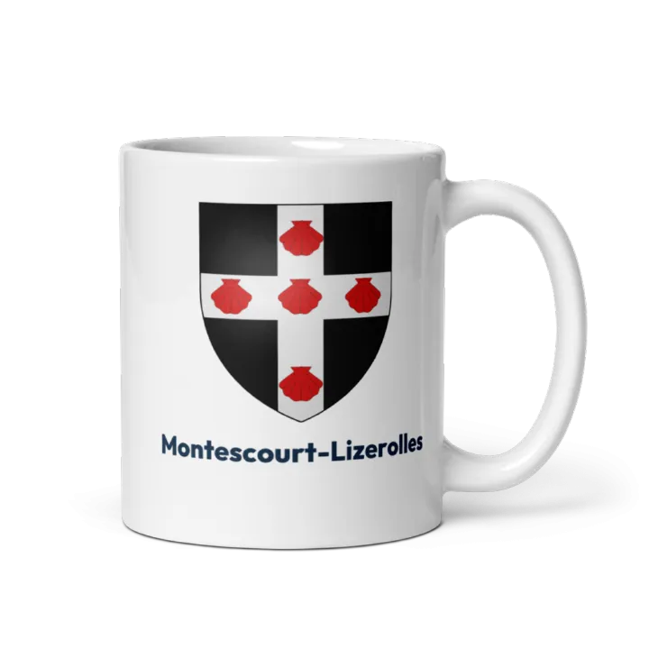 Mug blason de Montescourt-Lizerolles
