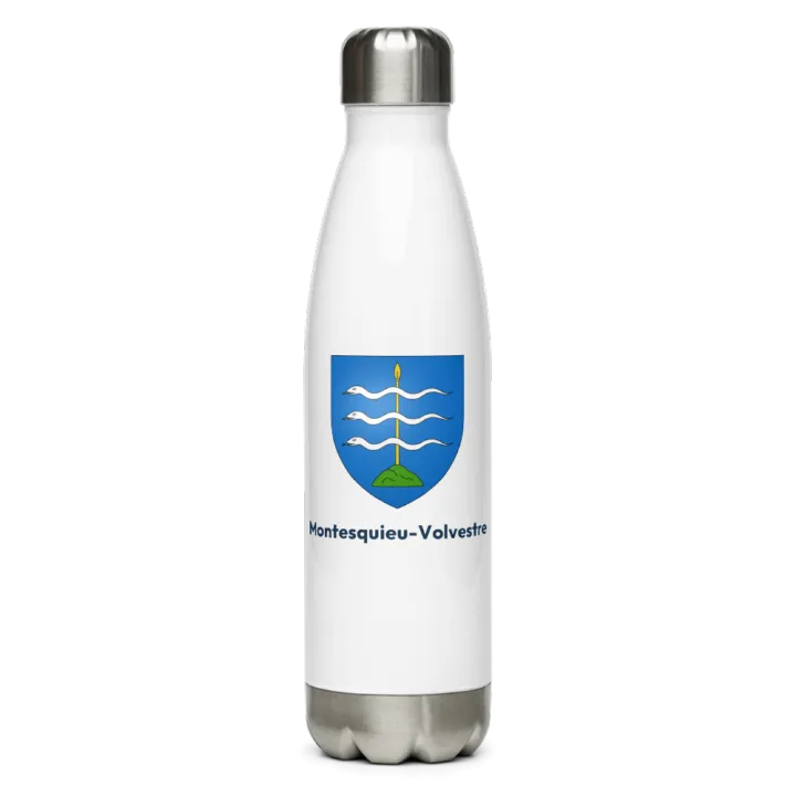 Gourde inox blason de Montesquieu-Volvestre