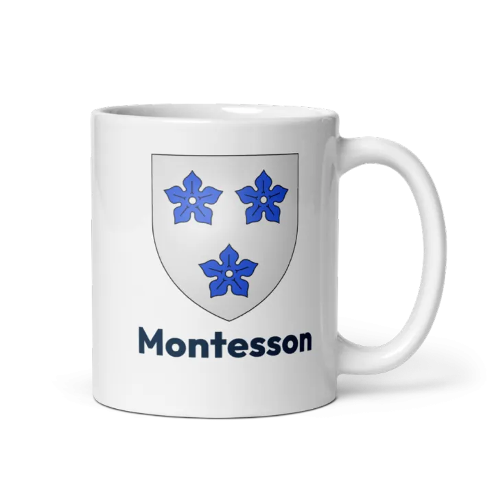 Mug blason de Montesson