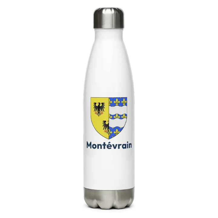 Gourde inox blason de Montévrain