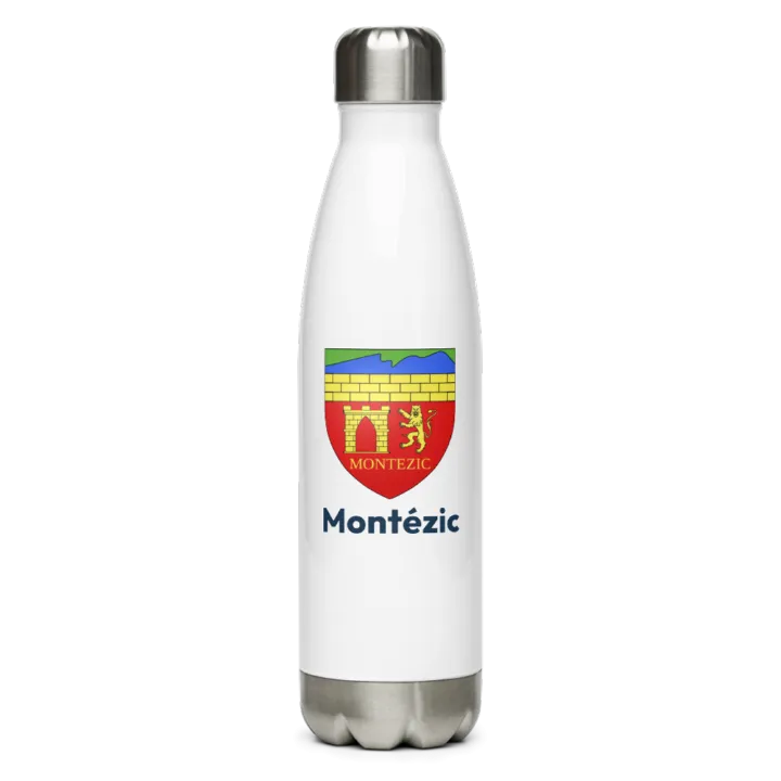 Gourde inox blason de Montézic