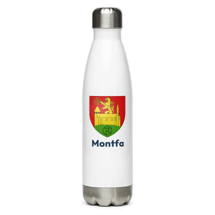 Gourde inox blason de Montfa