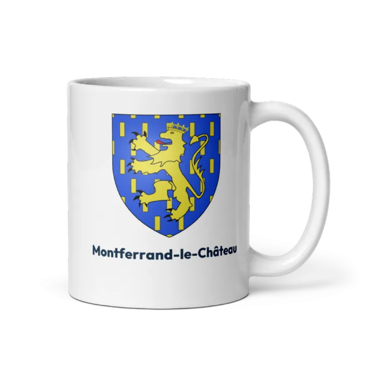 Mug blason de Montferrand-le-Château