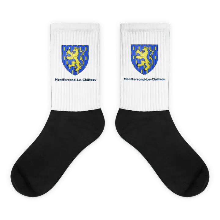Chaussettes — blason de Montferrand-le-Château