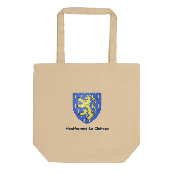 Tote bag coton bio — blason de Montferrand-le-Château