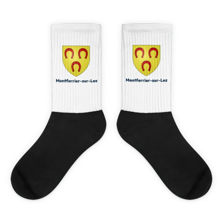 Chaussettes — blason de Montferrier-sur-Lez