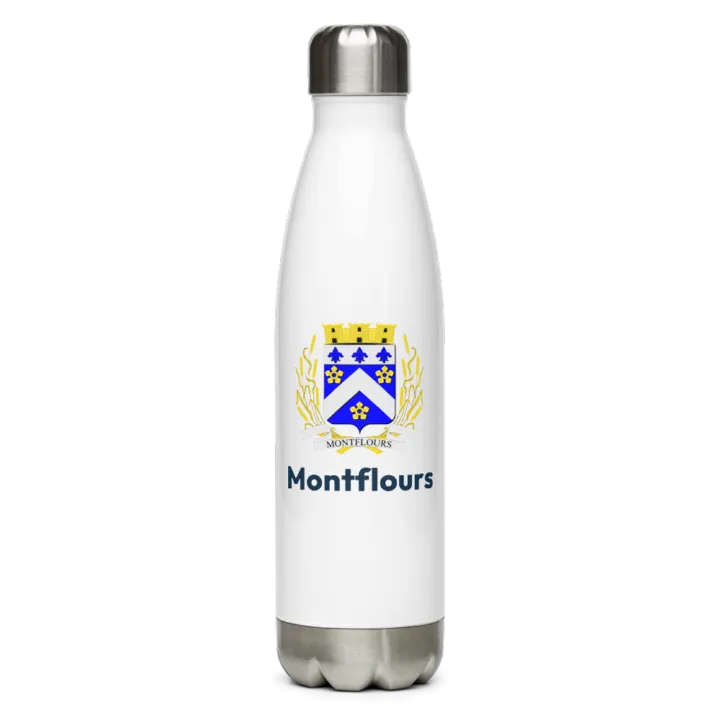 Gourde inox blason de Montflours