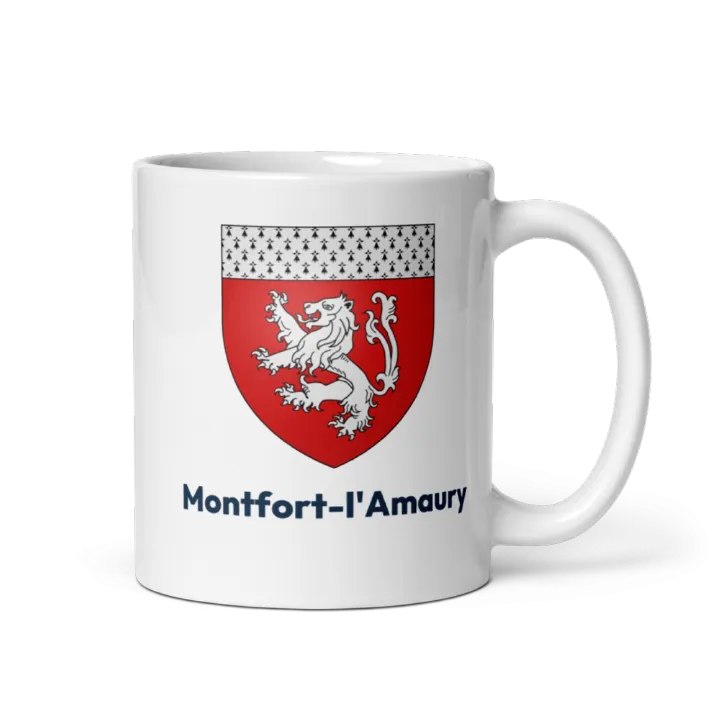 Mug blason de Montfort-l'Amaury
