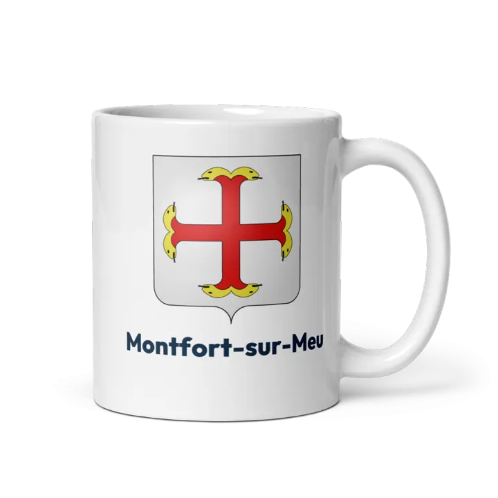 Mug blason de Montfort-sur-Meu