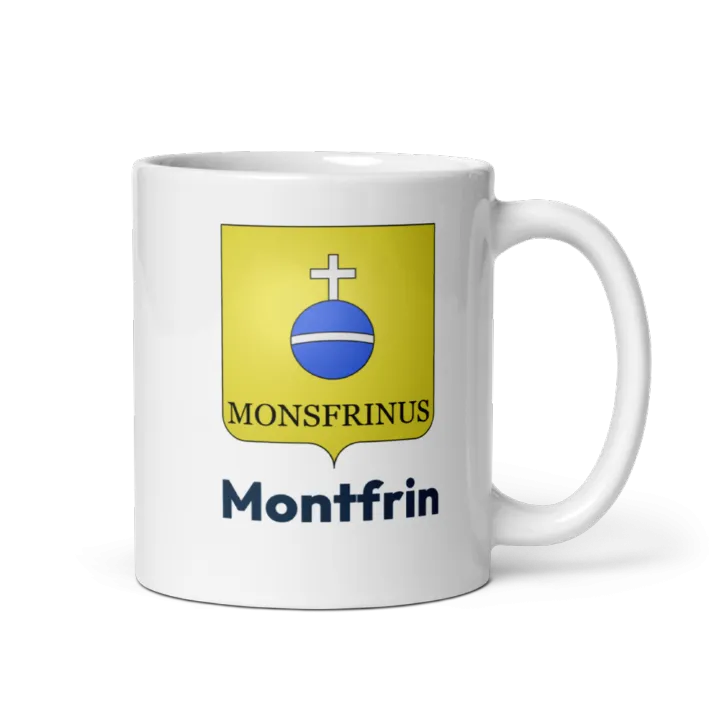 Mug blason de Montfrin