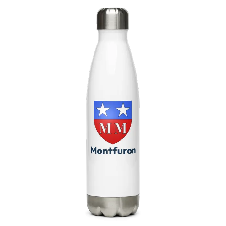 Gourde inox blason de Montfuron
