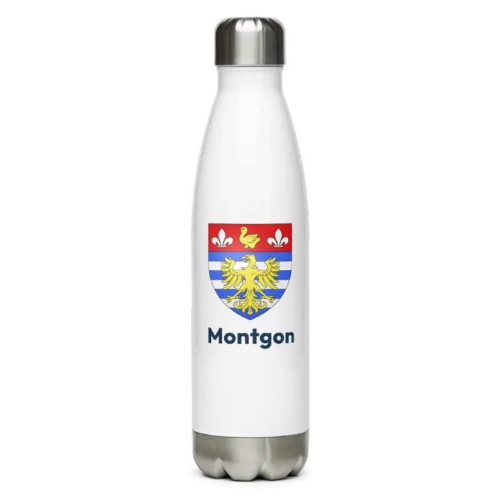 Gourde inox blason de Montgon