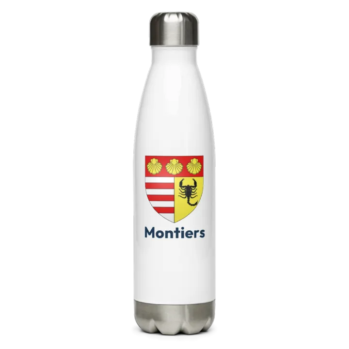 Gourde inox blason de Montiers