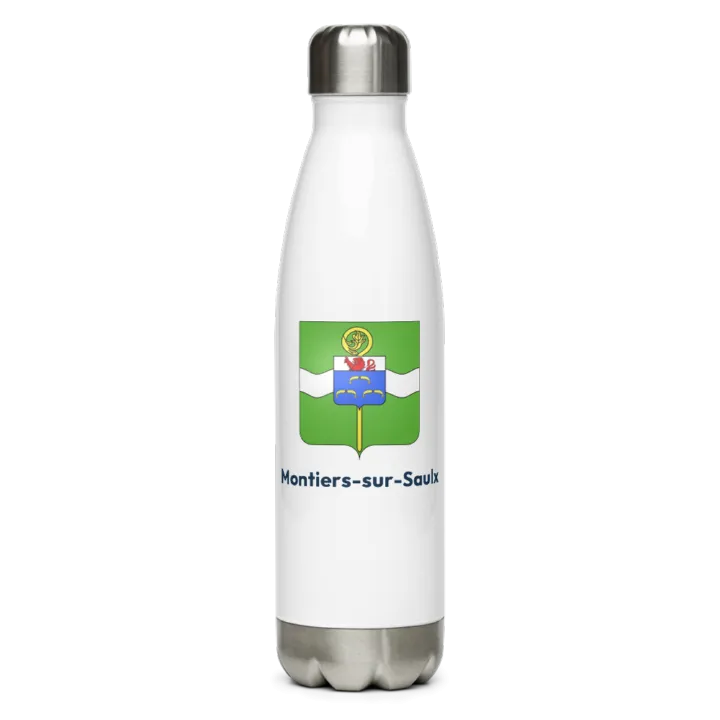 Gourde inox blason de Montiers-sur-Saulx
