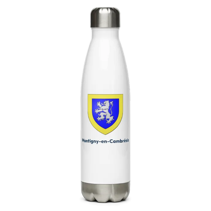 Gourde inox blason de Montigny-en-Cambrésis
