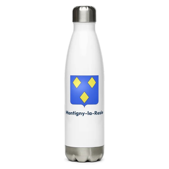 Gourde inox blason de Montigny-la-Resle