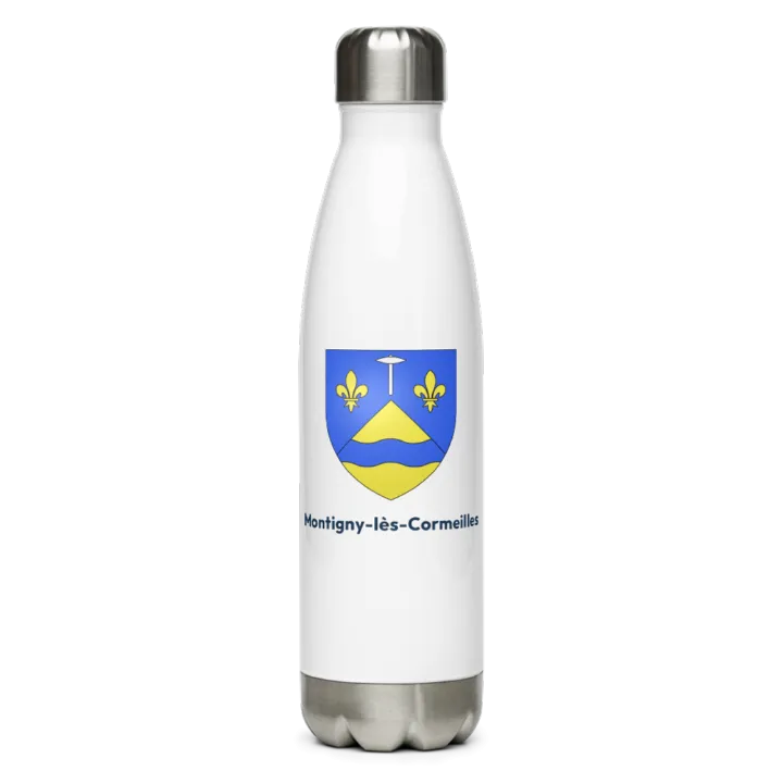 Gourde inox blason de Montigny-lès-Cormeilles