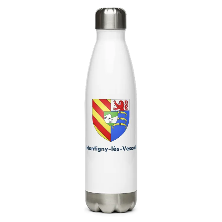 Gourde inox blason de Montigny-lès-Vesoul