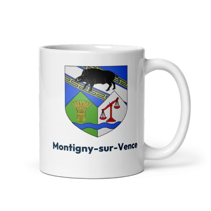 Mug blason de Montigny-sur-Vence