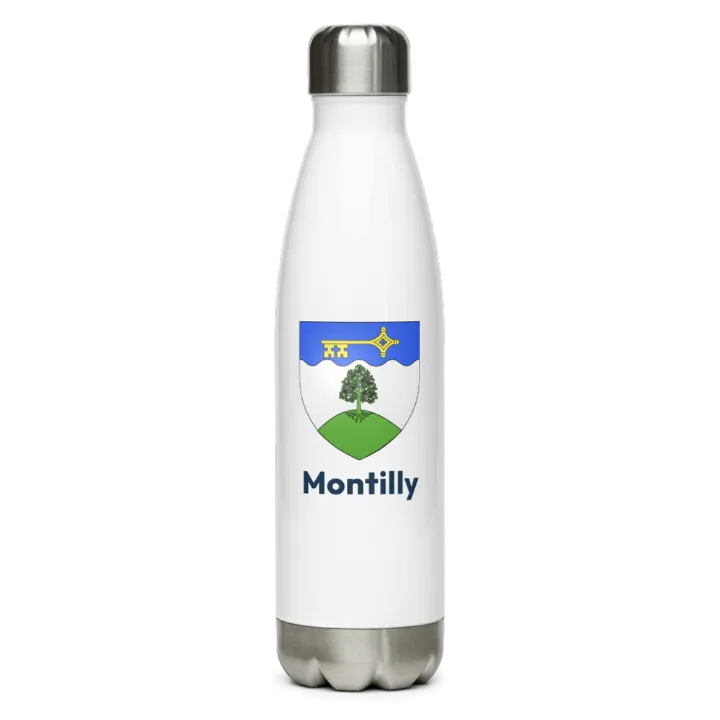 Gourde inox blason de Montilly