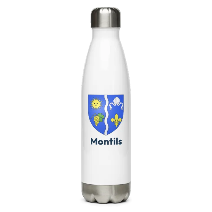 Gourde inox blason de Montils