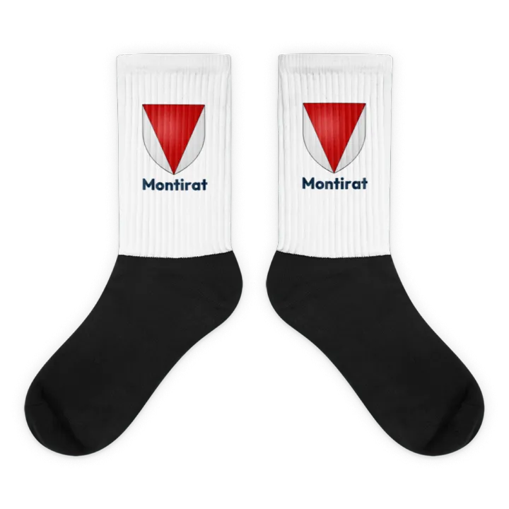 Chaussettes — blason de Montirat