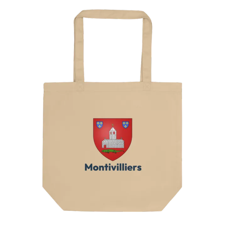 Tote bag coton bio — blason de Montivilliers