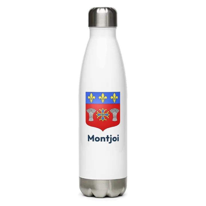 Gourde inox blason de Montjoi