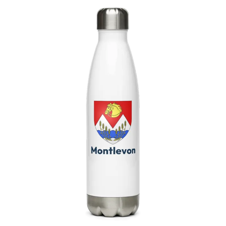 Gourde inox blason de Montlevon