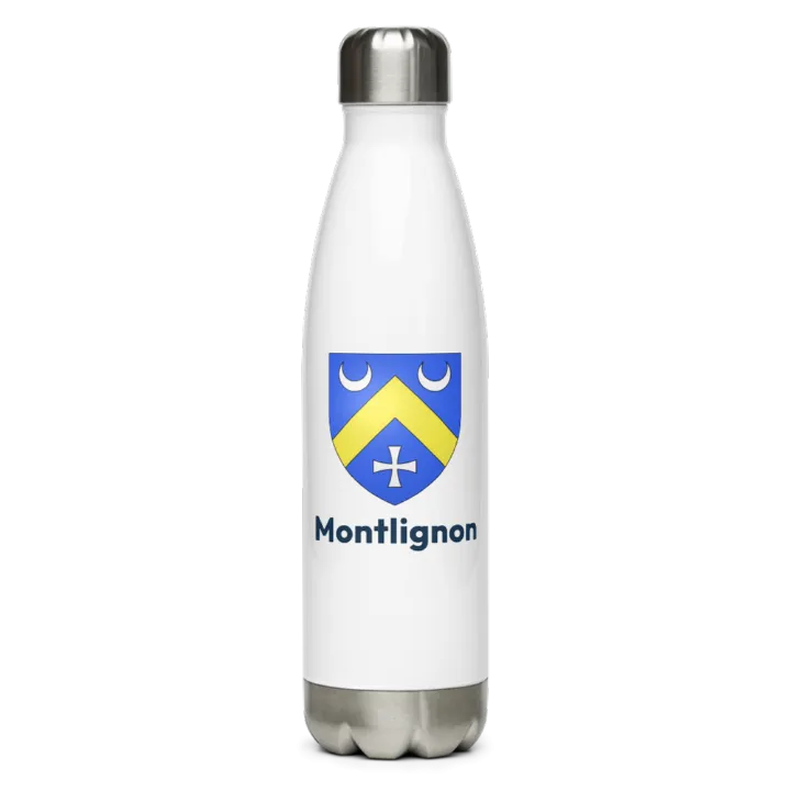 Gourde inox blason de Montlignon