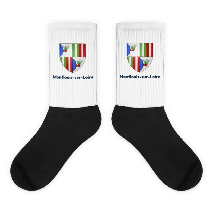 Chaussettes — blason de Montlouis-sur-Loire