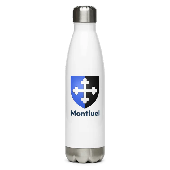 Gourde inox blason de Montluel
