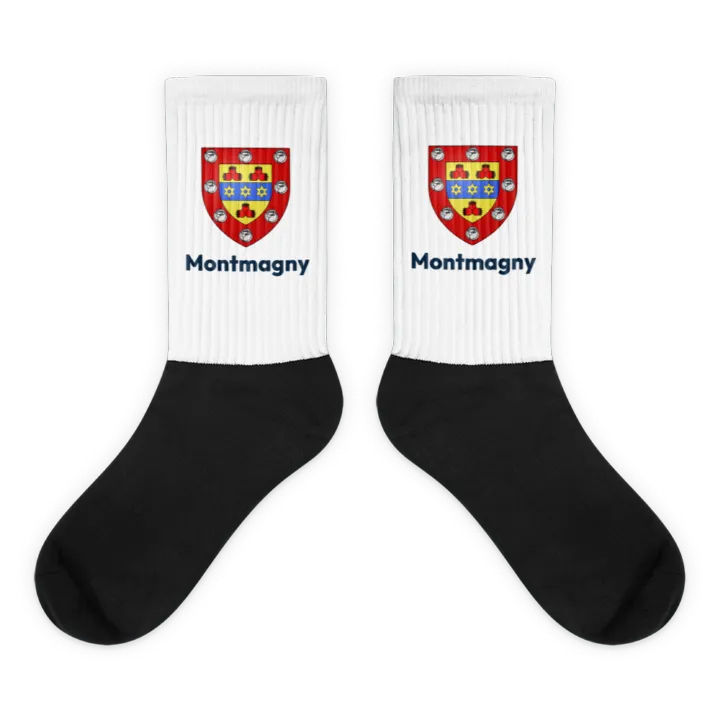 Chaussettes — blason de Montmagny