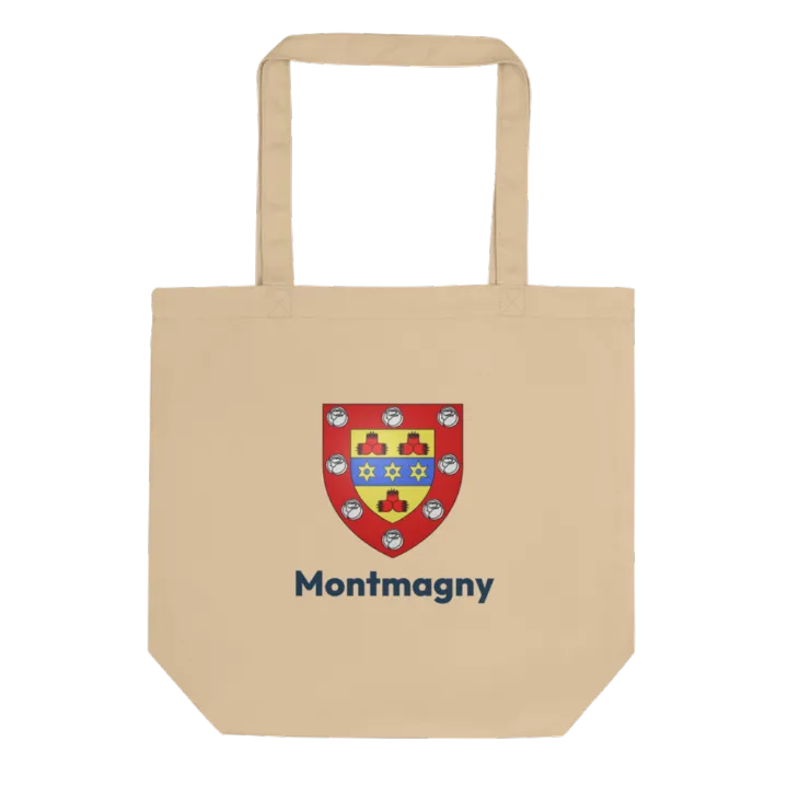 Tote bag coton bio — blason de Montmagny
