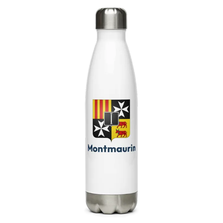 Gourde inox blason de Montmaurin