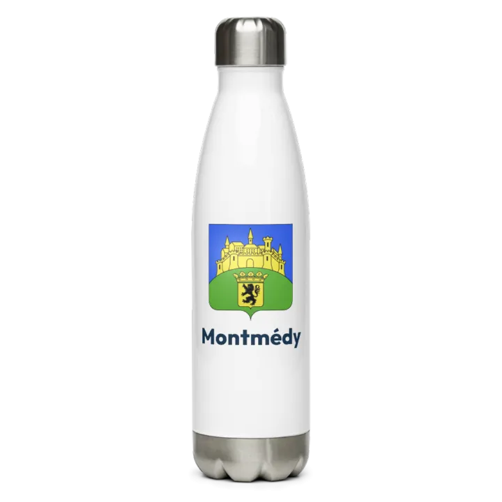 Gourde inox blason de Montmédy