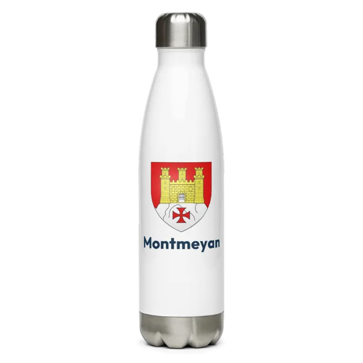 Gourde inox blason de Montmeyan